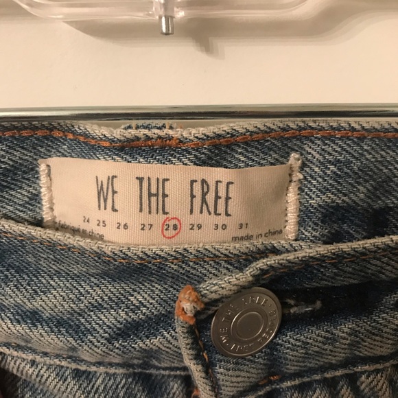 Free People denim skirt - Picture 3 of 3